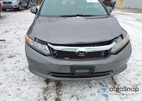 2012 Honda Civic Lx from USA, damaged, VIN 19XFB2F55CE083889
